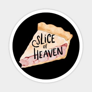 "Slice of Heaven", Retro Design Magnet